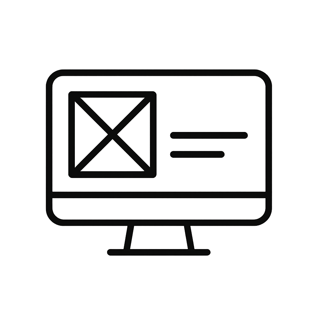 computer with design on it